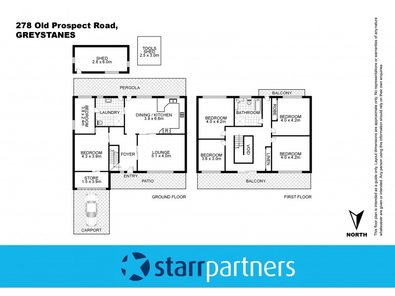 278 Old Prospect Road, Greystanes NSW 2145 Floorplan
