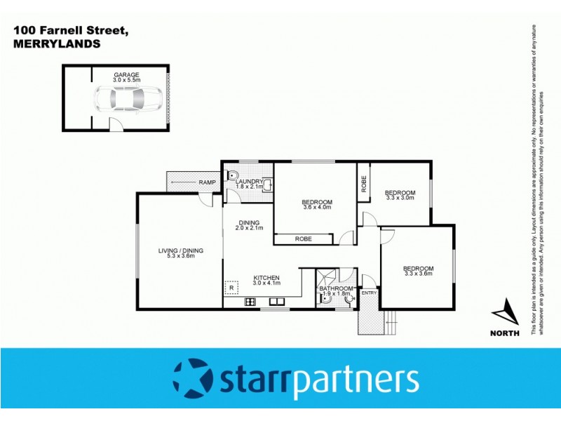 100 Farnell Street, Merrylands NSW 2160 Floorplan
