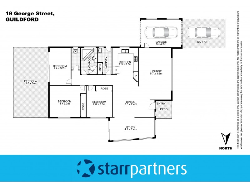 19 George Street, Guildford NSW 2161 Floorplan