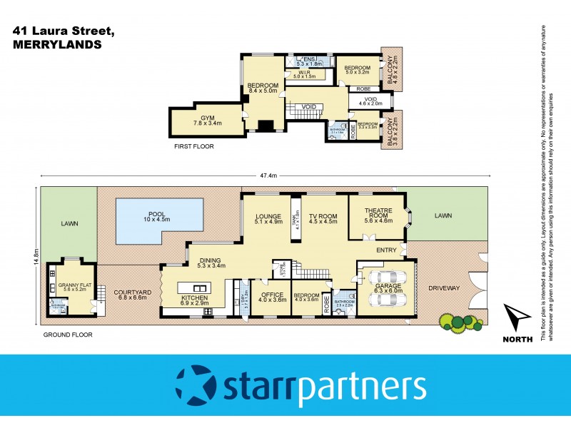 41 Laura Street, Merrylands NSW 2160 Floorplan
