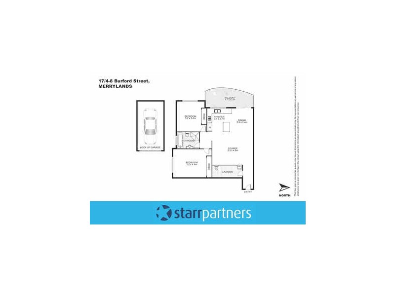 17/4-8 BURFORD STREET, Merrylands NSW 2160 Floorplan