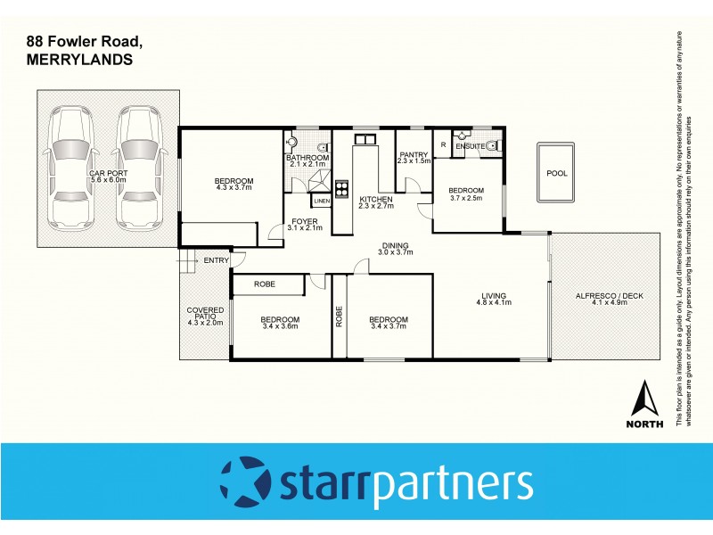 88 Fowler Road, Merrylands NSW 2160 Floorplan