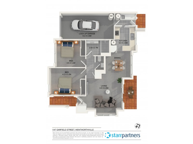 1/47 Garfield Street, Wentworthville NSW 2145 Floorplan