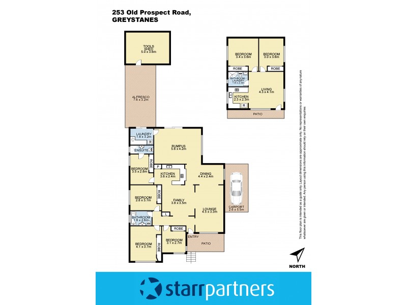 253 Old Prospect Road, Greystanes NSW 2145 Floorplan