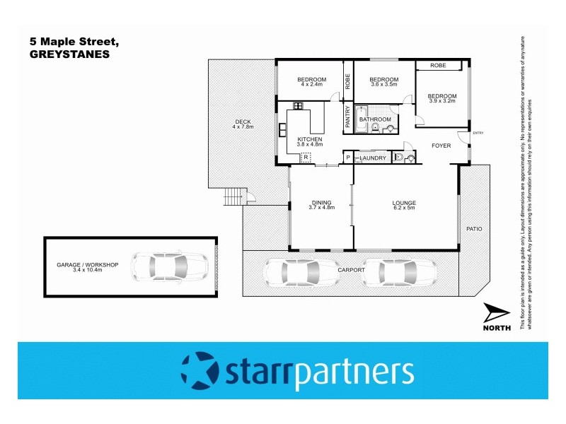 5 Maple Street, Greystanes NSW 2145 Floorplan