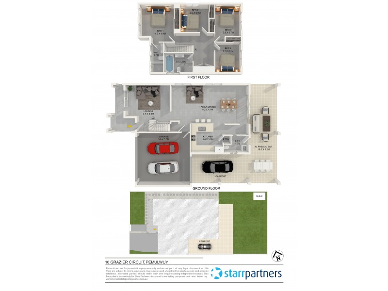10 Grazier Circuit, Pemulwuy NSW 2145 Floorplan