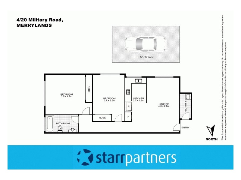 4/20 Military Road, Merrylands NSW 2160 Floorplan
