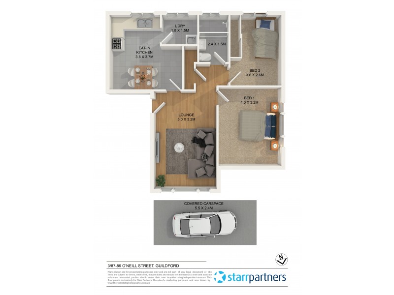 3/87-89 O’Neill Street, Guildford NSW 2161 Floorplan
