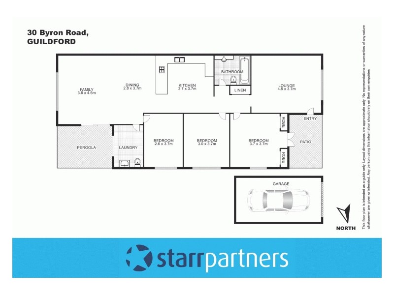 30 Byron Road, Guildford NSW 2161 Floorplan