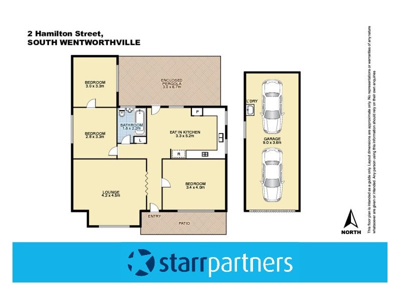 2 Hamilton Street, South Wentworthville NSW 2145 Floorplan