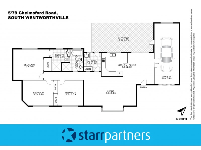 5/79 Chelmsford Road, South Wentworthville NSW 2145 Floorplan
