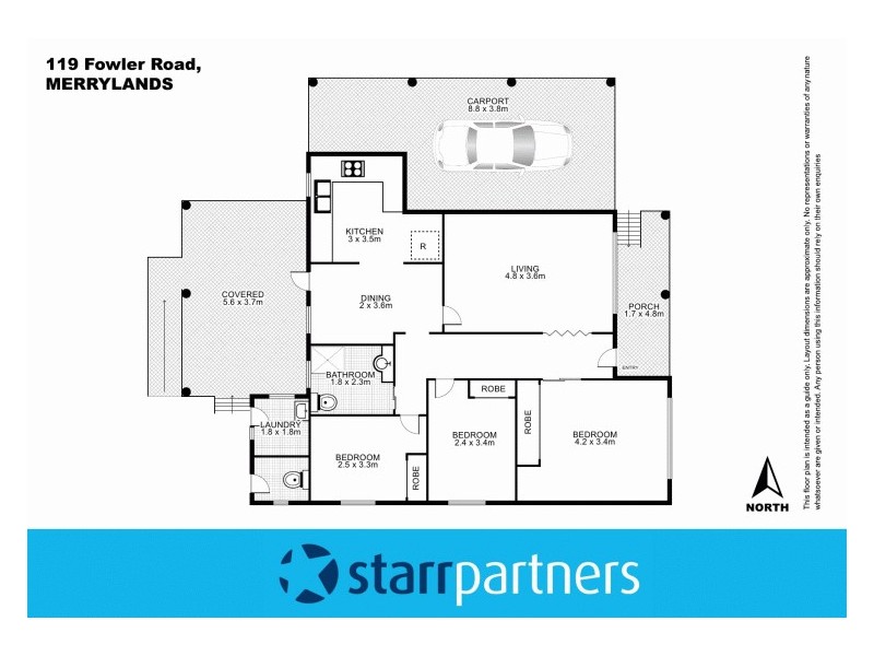 119 Fowler Road, Merrylands NSW 2160 Floorplan