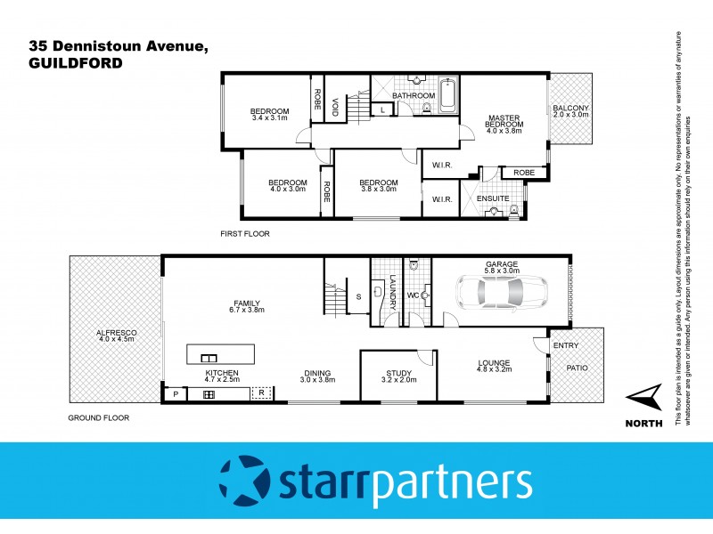 35 & 35a Dennistoun Avenue, Guildford West NSW 2161 Floorplan