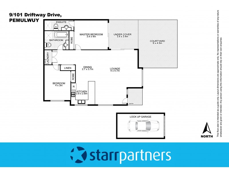 9/101 Driftway Drive, Pemulwuy NSW 2145 Floorplan