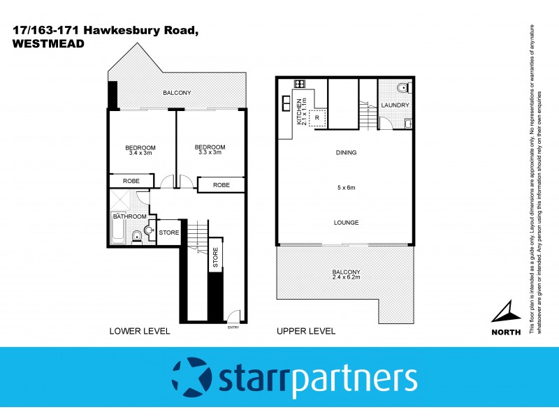 17/163-171 Hawkesbury Road, Westmead NSW 2145 Floorplan