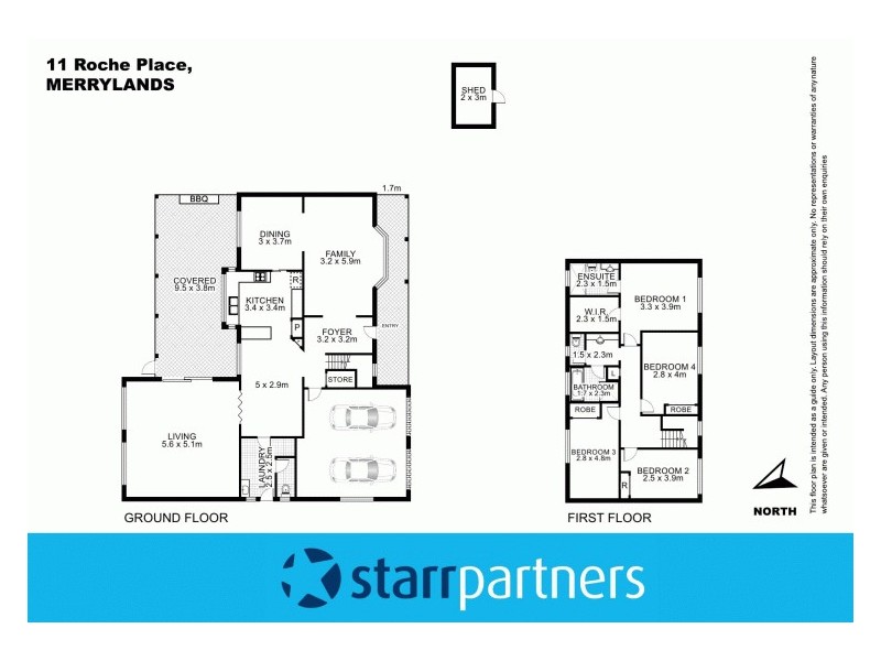 11 Roche Place, Merrylands NSW 2160 Floorplan