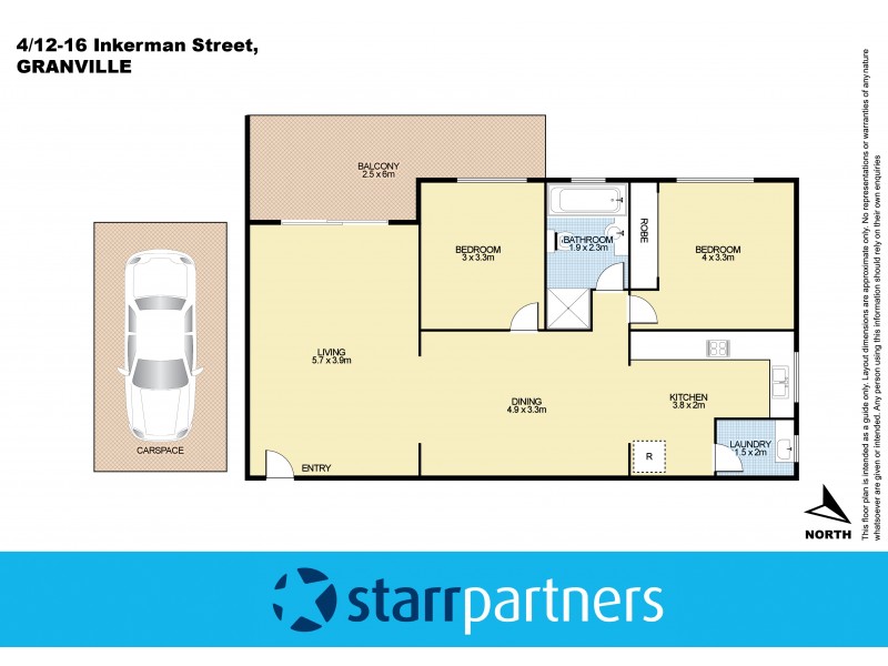 4/12-16 Inkerman Street, Granville NSW 2142 Floorplan