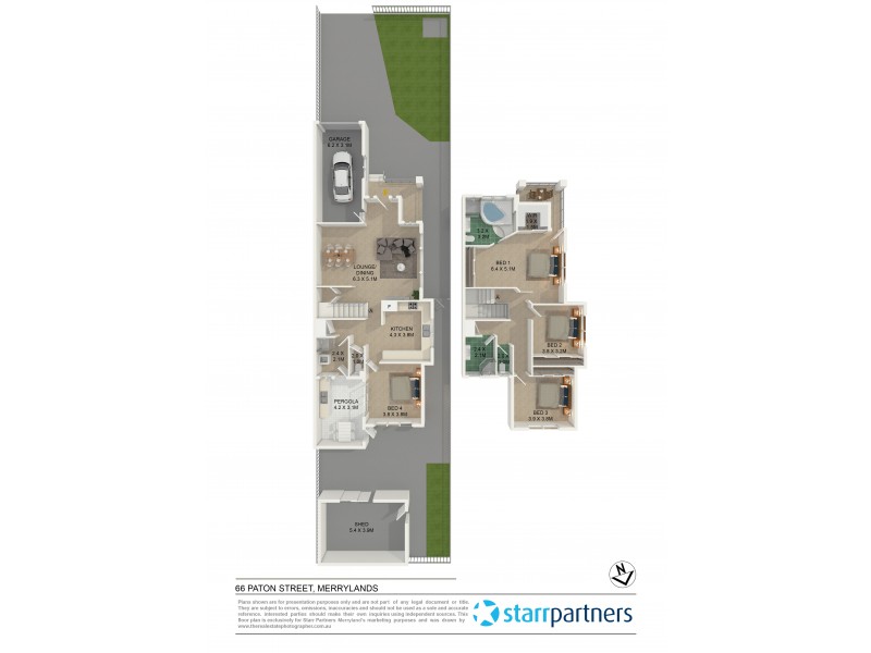 66 Paton Street, Merrylands NSW 2160 Floorplan