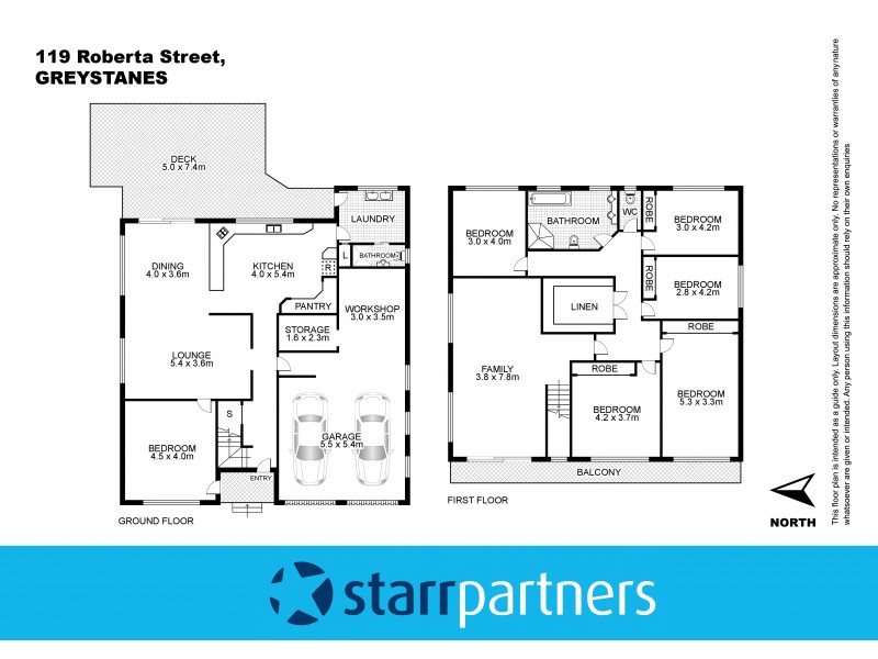 119 Roberta Street, Greystanes NSW 2145 Floorplan