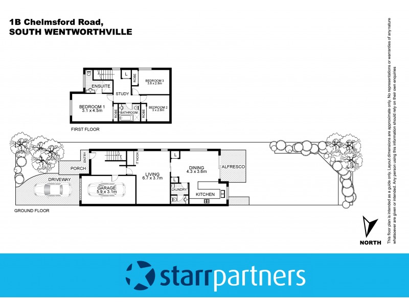 1B Chelmsford Road, South Wentworthville NSW 2145 Floorplan