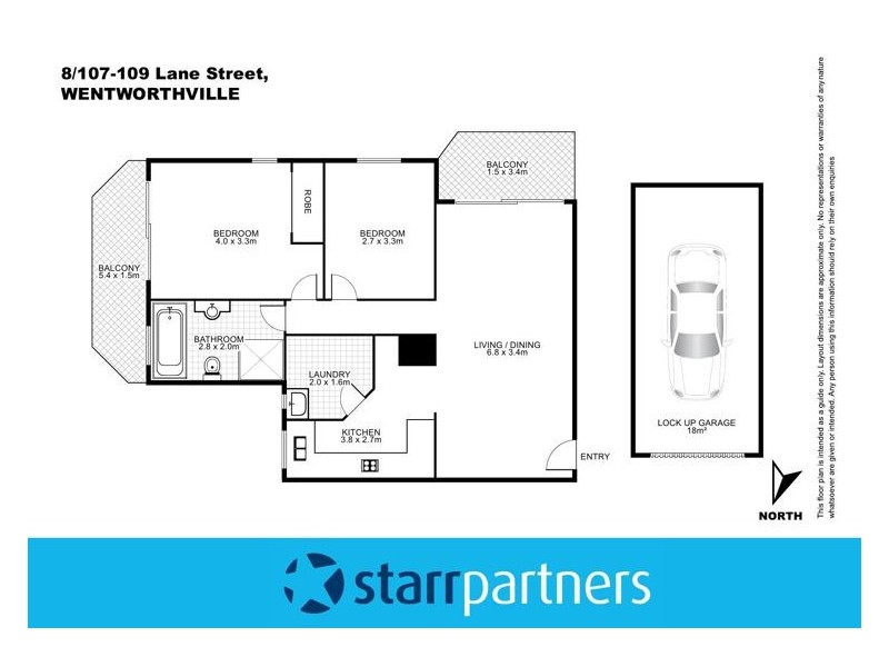 8/107-109 Lane Street, Wentworthville NSW 2145