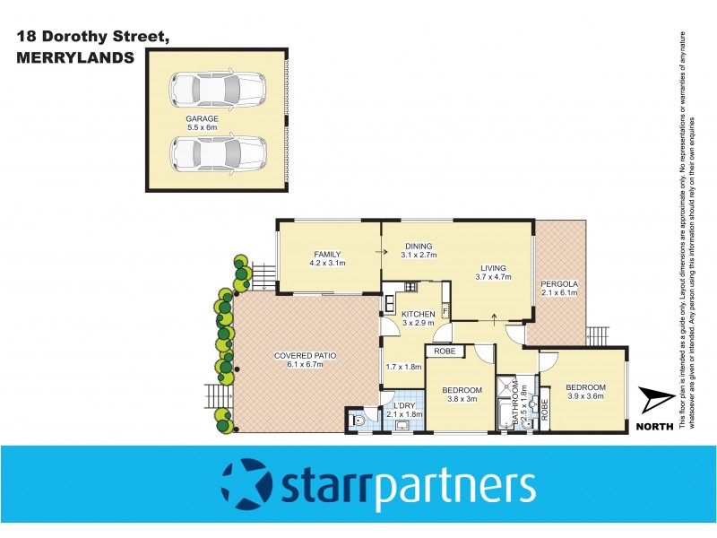 18 Dorothy Street, Merrylands NSW 2160 Floorplan