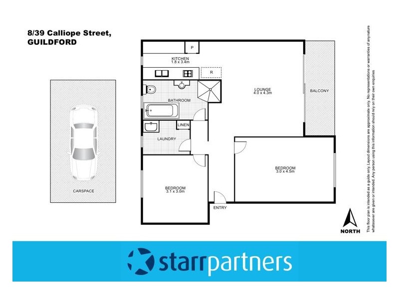 8/39 Calliope Street, Guildford NSW 2161