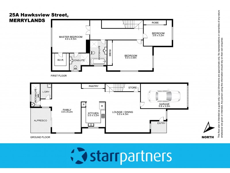 25A Hawksview Street, Merrylands NSW 2160 Floorplan