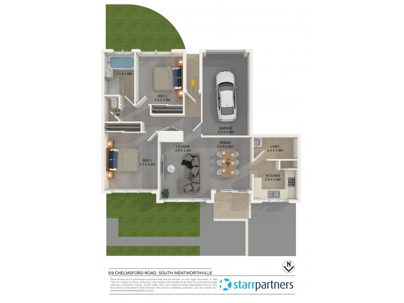 5/9 Chelmsford Road, South Wentworthville NSW 2145 Floorplan