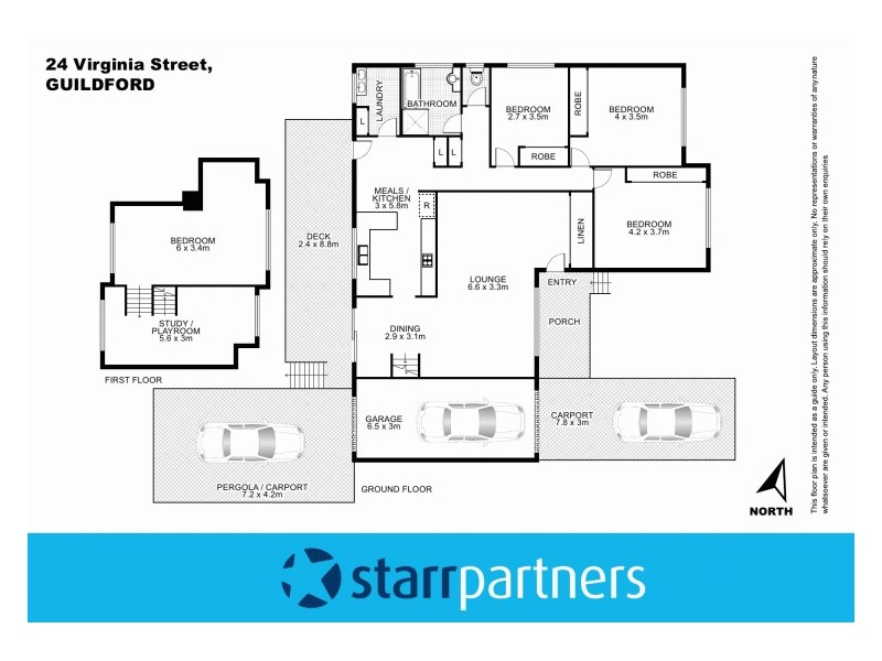24 Virginia Street, Guildford NSW 2161 Floorplan
