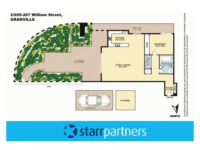 2/205-207 William Street, Granville NSW 2142 Floorplan