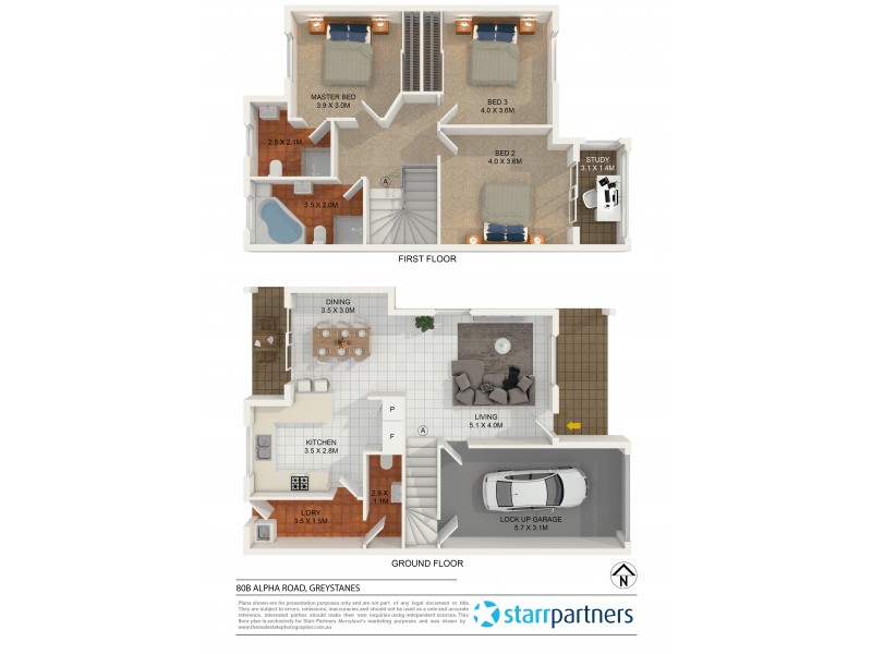 80b Alpha Road, Greystanes NSW 2145 Floorplan