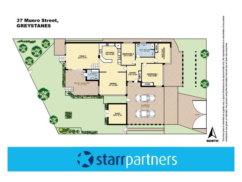 37 Munro Street, Greystanes NSW 2145 Floorplan