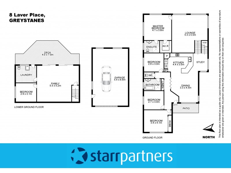 8 Laver Place, Greystanes NSW 2145 Floorplan