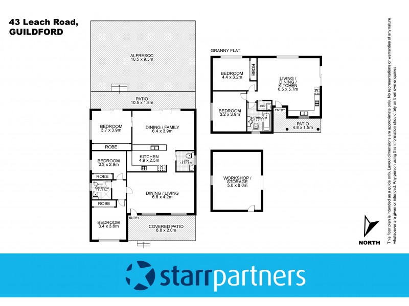 43 Leach Road, Guildford NSW 2161 Floorplan