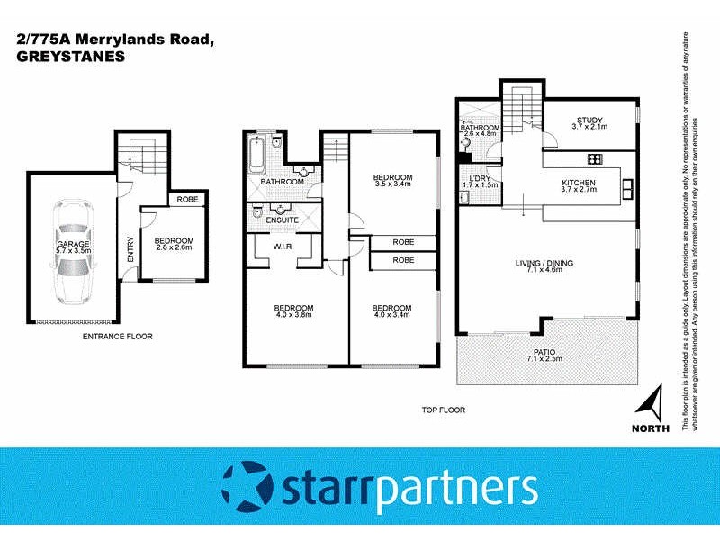 775B MERRYLANDS RD, Greystanes NSW 2145 Floorplan