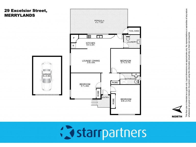 29 Excelsior Street, Merrylands NSW 2160 Floorplan