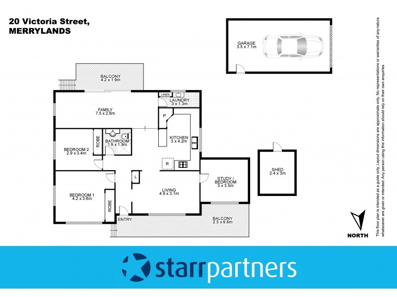 20 Victoria Street, Merrylands NSW 2160 Floorplan