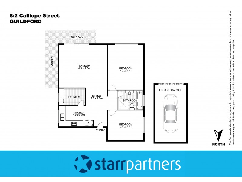 8/2 Calliope Street, Guildford NSW 2161 Floorplan