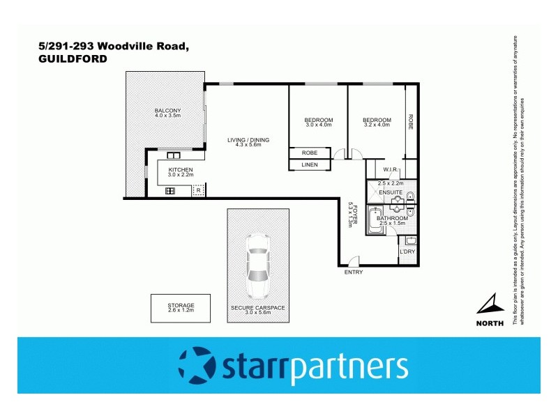 5/291-293 Woodville Road, Guildford NSW 2161 Floorplan