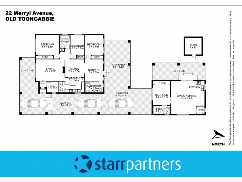 22 Merryl Avenue, Toongabbie NSW 2146 Floorplan