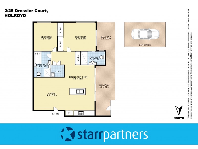2/25 Dressler Court, Merrylands NSW 2160 Floorplan