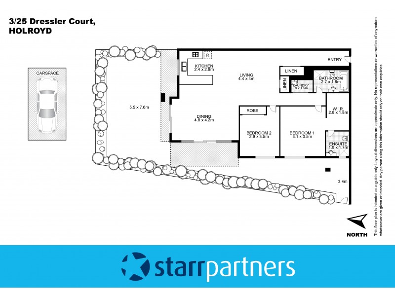 3/25 Dressler Court, Merrylands NSW 2160 Floorplan