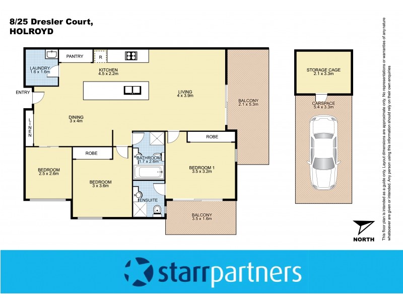 8/25 Dressler Court, Merrylands NSW 2160 Floorplan