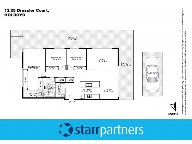 13/25 Dressler Court, Merrylands NSW 2160 Floorplan