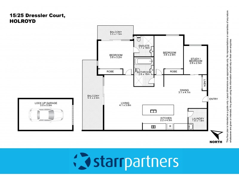 15/25 Dressler Court, Merrylands NSW 2160 Floorplan