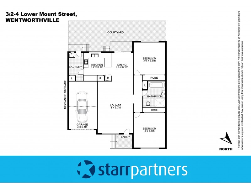 3/2-4 Lower Mount Street, Wentworthville NSW 2145 Floorplan