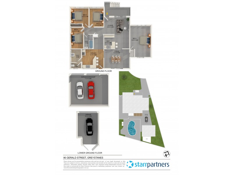 90 Gerald Street, Greystanes NSW 2145 Floorplan