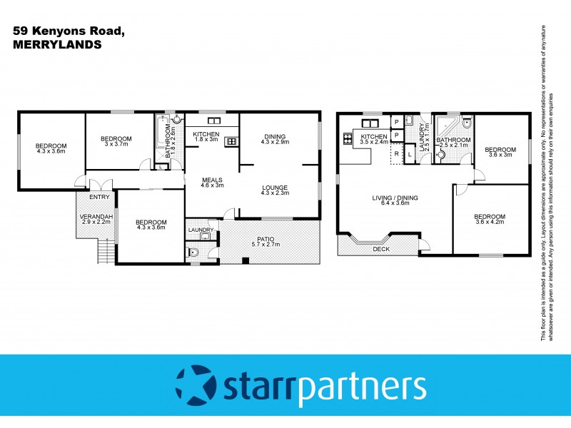 59 Kenyons Road, Merrylands NSW 2160 Floorplan