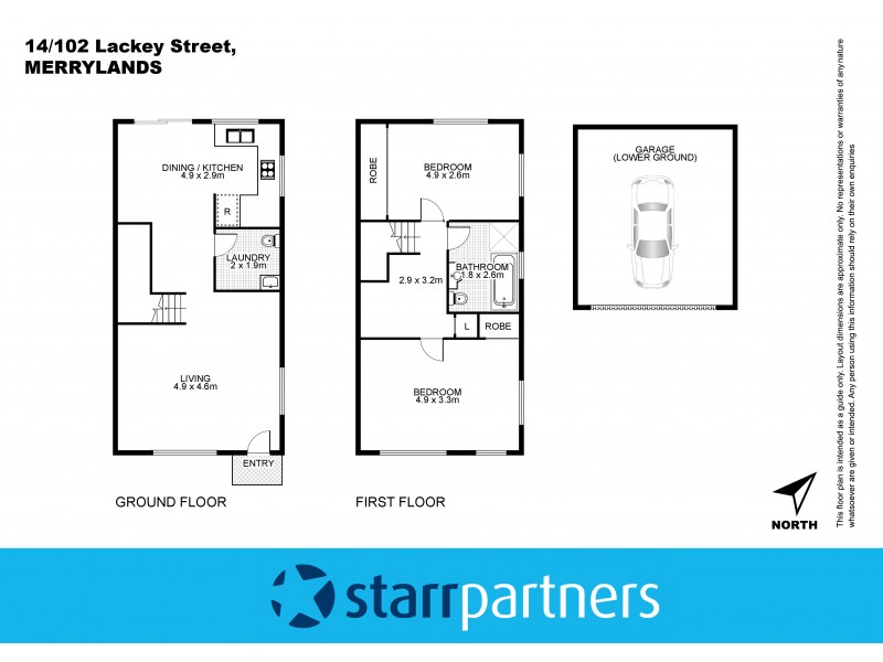 14/102-104 Lackey Street, Merrylands NSW 2160 Floorplan